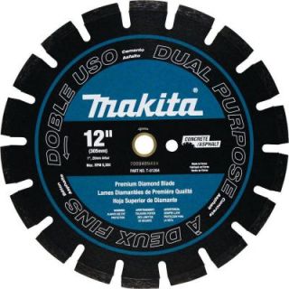 Makita 12 in. Dual Purpose Premium Segmented Diamond Blade T 01264