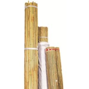 Bond Manufacturing 12 ft. x 1 1/4 in. Natural Bamboo (Package of 25) N1228
