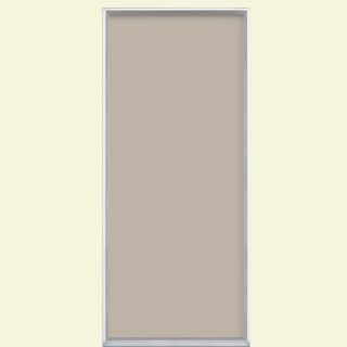 Masonite Flush Painted Steel Entry Door with No Brickmold 32814
