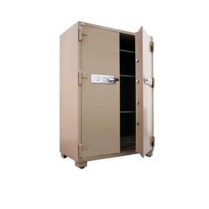 MESA 20.7 cu. ft. All Steel Electronic Lock 2 Hour Fire Safe with Double Doors in Tan MFS170DDECSD
