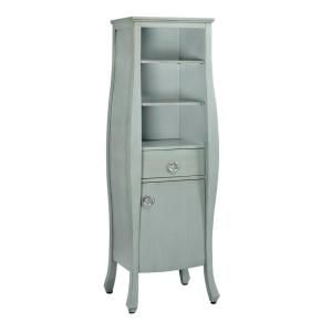 Home Decorators Collection Savoy 20 in. W x 14.25 in. D Storage Cabinet in Antique Aquamar 0322810310