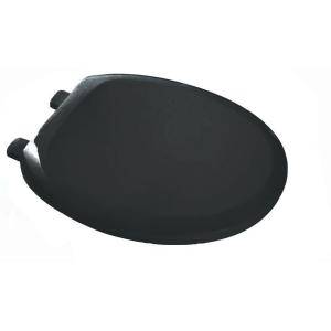 American Standard Everclean Elongated Closed Front Toilet Seat in Black DISCONTINUED 5284.016.178