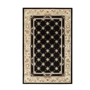 Home Decorators Collection Churchill Black with Design 12 ft. x 15 ft. Area Rug 3841185530