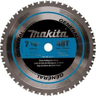 Makita 7 1/4 in. 48 Teeth per in. Steel Studs Carbide Metal Cutting Blade A 93837