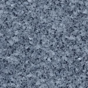 LG Hausys HI MACS 2 in. Solid Surface Countertop Sample in Volcanic Ice LG GT918 HM