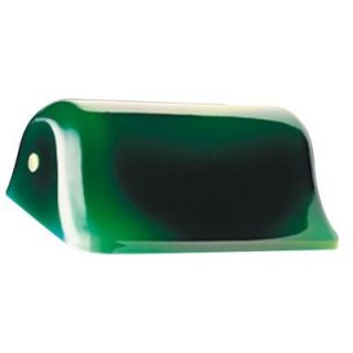 Westinghouse 3 1/4 in. x 8 5/8 in. Handblown Green with White Interior Shade 8123000