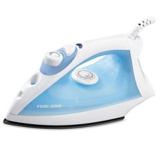 BLACK & DECKER Variable Steam Iron with SmartTemp System and Nonstick Soleplate DISCONTINUED F210