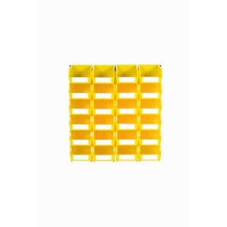 Triton Small Yellow Wall Storage Bins (26 Count) 3 210YWS