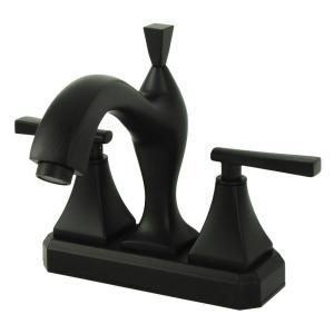 Fontaine Ravel 4 in. Centerset 2 Handle Mid Arc Bathroom Faucet in Oil Rubbed Bronze STM RAVC4 ORB