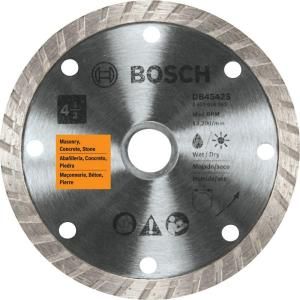 Bosch 4 1/2 in. Turbo Rim Diamond Blade DB4542S