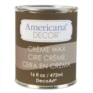 DecoArt Americana Decor 16 oz. Deep Brown Creme Wax ADM07 83