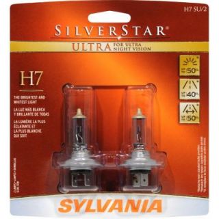 Sylvania H7 SilverStar ULTRA 55 Watt Headlight Twin Pack 35619.0