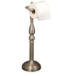 Barclay Products Everdeen Freestanding Toilet Paper Holder in Brushed Nickel IFTPH2040 BN