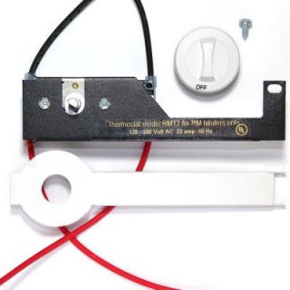 Cadet Register Series RM White Integral 22 Amp Thermostat Kit RMT2W