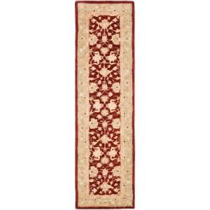 Safavieh Anatolia Tan and Ivory 2 ft. 3 in. x 16 ft. Runner AN522B 216