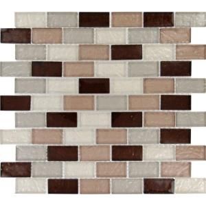 MS International Ayres Blend 12 in. x 12 in. x 8 mm Glass Mesh Mounted Mosaic Tile SMOT GLBRK AB8M