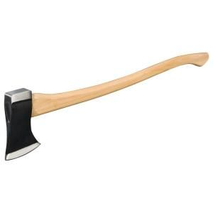 Ludell 3.5 lb. Single Bit Michigan Axe with 36 in. American Hickory Handle 12125