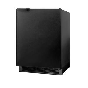 Summit Appliance 6 cu. ft. Mini Refrigerator in Black BI605B