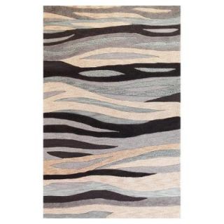 Kas Rugs Tidal Sands Grey 5 ft. x 7 ft. 6 in. Area Rug MIA21065X76