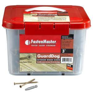FastenMaster Guard Dog 3 in. Wood Screw   1750 Pack FMGD003 1750