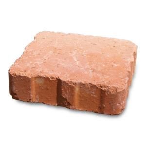 Relic 6 in. x 1.63 in. x 6 in. Clay Saltillo Paver 073614606
