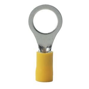 Gardner Bender 12   10 AWG, 5/16   3/8 Stud Size Yellow Vinyl Insulated Ring Terminals (15 Pack) 15 108