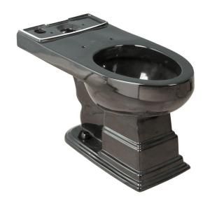 Foremost Structure Suite Elongated Toilet Bowl Only in Black LL 1951 EBK