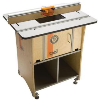Bench Dog ProTop 24 in. x 32 in. Phenolic Router Table with Baltic Birch Cabinet and 32 in. Fence System DISCONTINUED 40 202