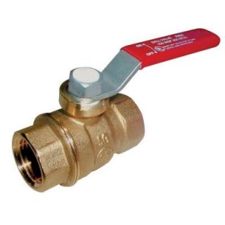 Mueller Global 1/2 in. Forged Brass FPT Ball Valve 107 403NL