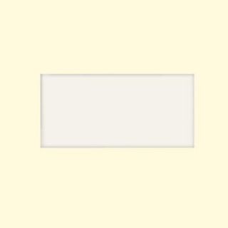 U.S. Ceramic Tile Color Collection Bright White Ice 3 in. x 6 in. Ceramic Wall Tile (10.00 sq. ft. / case) DISCONTINUED 081 36