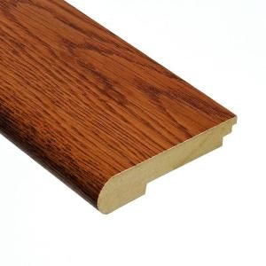 Home Legend Oak Gunstock 3/4 in. Thick x 3 1/2 in. Wide x 78 in. Length Hardwood Stair Nose Molding HL16SNS