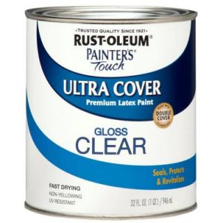 Rust Oleum Painters Touch 32 oz. Ultra Cover Gloss Clear General Purpose Paint 242057