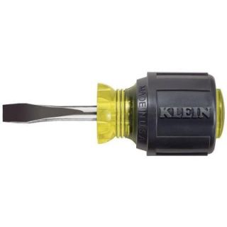 Klein Tools 1/4 in. Keystone Tip Screwdriver with 1 1/2 in. Heavy Duty Round Shank 600 1