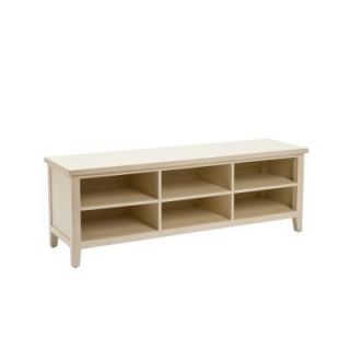 Home Decorators Collection Beryl Off White Poplar TV Stand AMH6525A