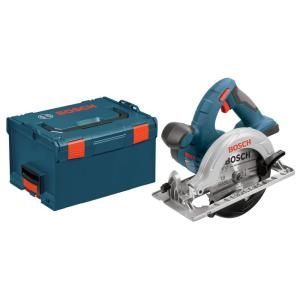 Bosch 18 Volt Lithium Ion 6 1/2 in. Cordless Circ Saw with L Boxx 3 and Bare Tool (Tool Only) CCS180BL
