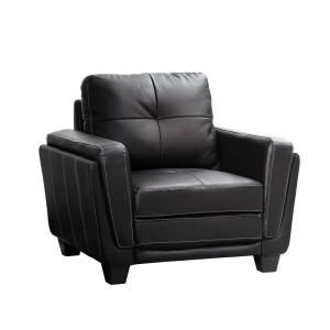 Black Vinyl Chair 409701BLK 1