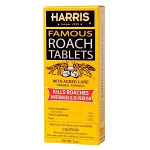 Harris 6 oz. Famous Roach Tablets HRT 6