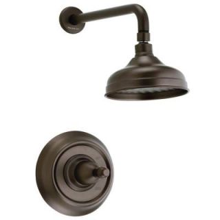 Belle Foret 1 Handle Pressure Balance Shower Faucet Only with Ceramic Disc Cartridge in Oil Rubbed Bronze DISCONTINUED A663764RBP