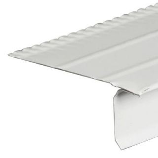 Amerimax Home Products F4 1/2 White Aluminium Drip Edge 5505400120