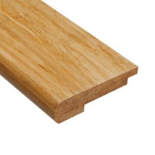 Home Legend Strand Woven Natural 9/16 in. Thick x 3 1/2 in. Wide x 78 in. Length Bamboo Stair Nose Molding HL206SN