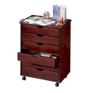 Home Decorators Collection Stanton 6 Drawers Wide Storage Cart 0200410120