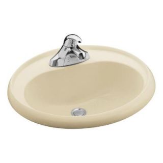 Sterling Plumbing Oval Self Rimming Bathroom Sink in KOHLER Almond 75010140 47