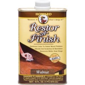 Howard Restor A Finish 16 oz. Wood Finish Restorer   Walnut RF4016