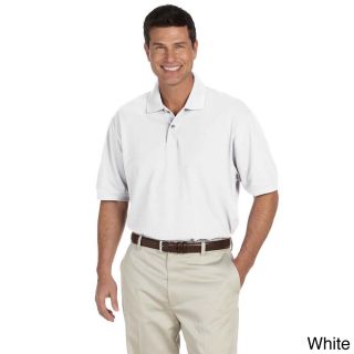 Izod Izod Mens Original Silk wash Piqu?? Polo Shirt White Size XXL