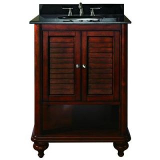 Avanity Tropica 24 in. W x 21 in. D x 34 in. H Vanity Cabinet Only in Weathered Brown TROPICA V24 AB