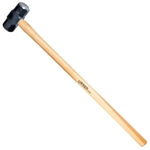 URREA 10 lbs. Steel Octagonal Sledge Hammer with Hickory Handle 1438G