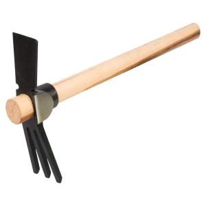 Ludell 1.5 lb. Tiller Mattock with 16 in. American Hickory Handle 9603
