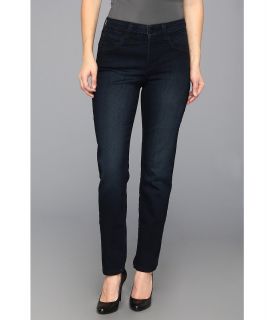 NYDJ Petite Sheri Skinny in Tennessee Cove Womens Jeans (Black)