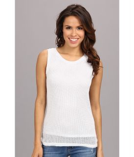 Calvin Klein Shell w/ Lurex Womens Sweater (White)
