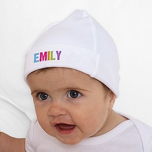 Personalized Baby Name Infant Hat